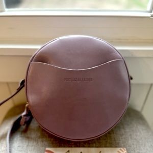 Portland Leather Large Circle bag